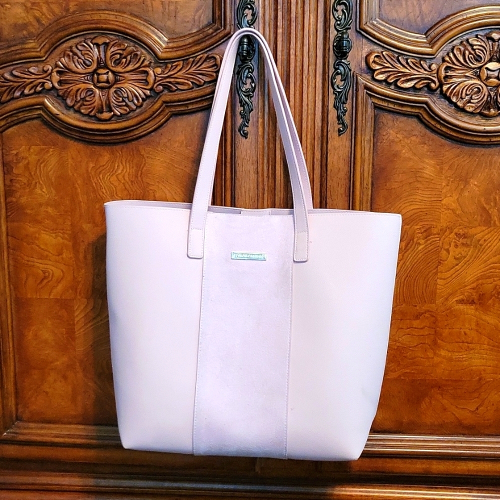 Large Vince Camuto Tote, Soft Pink Rose Blush Pre-Owned